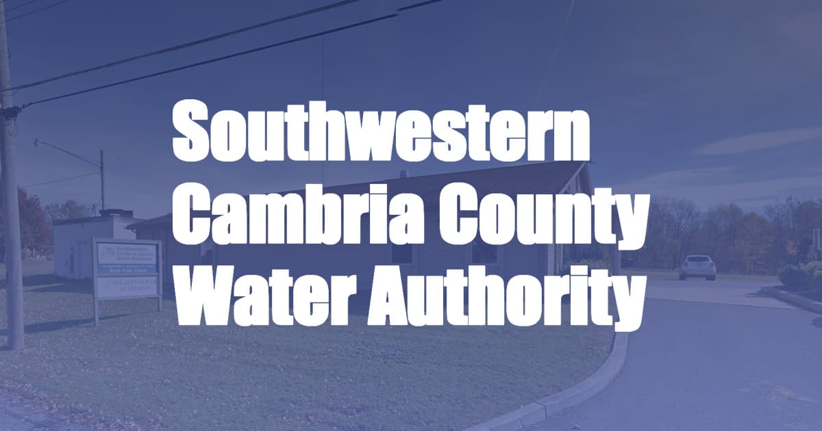Southwestern Cambria County Water Authority | SWCCWA.com